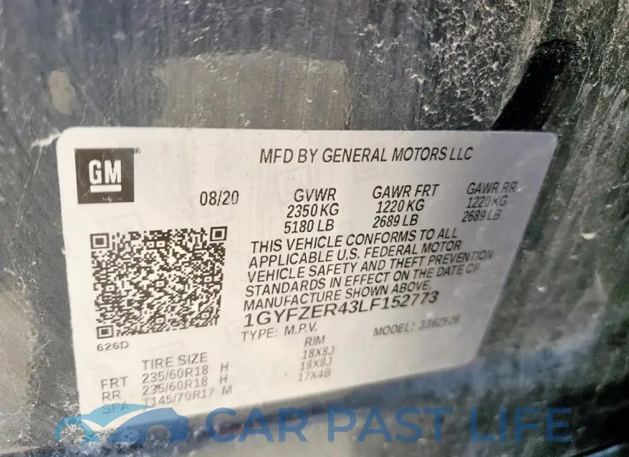 1GYFZER43LF152773# 12