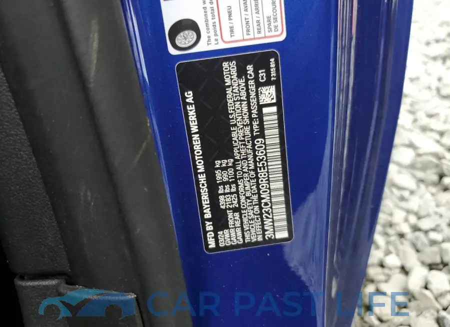 3MW23CM09R8E53609# 12