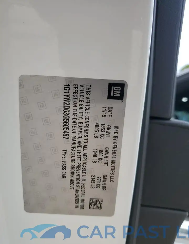 1G1YN2D63G5605487# 12