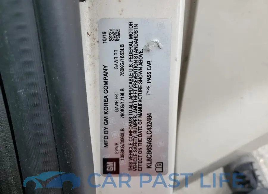 KL8CB6SA9LC432484# 12