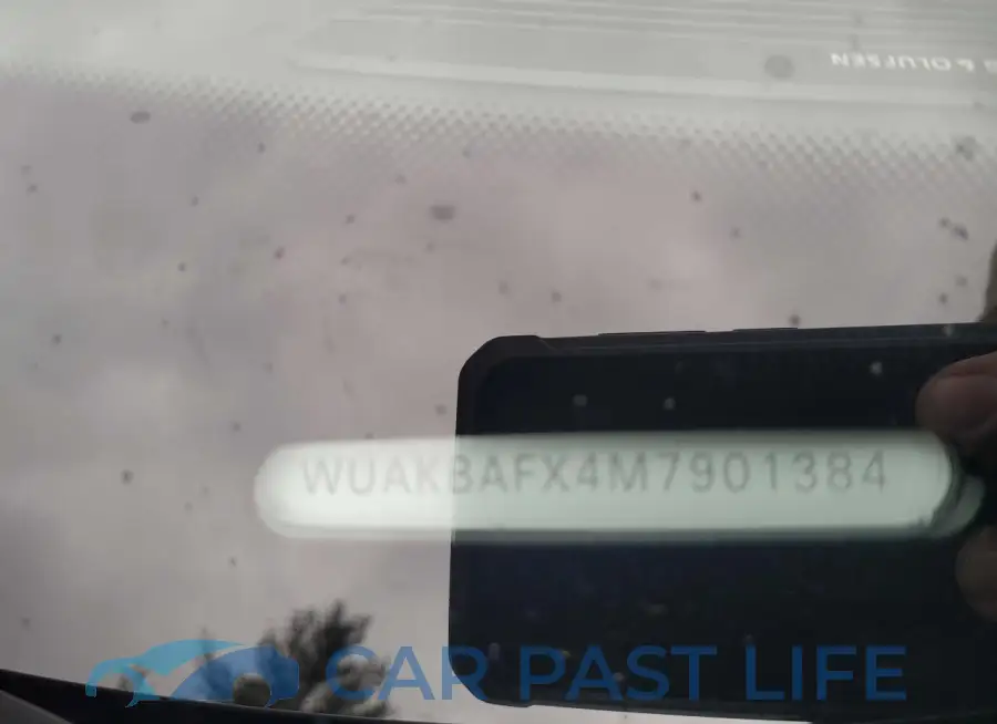 WUAKBAFX4M7901384# 10