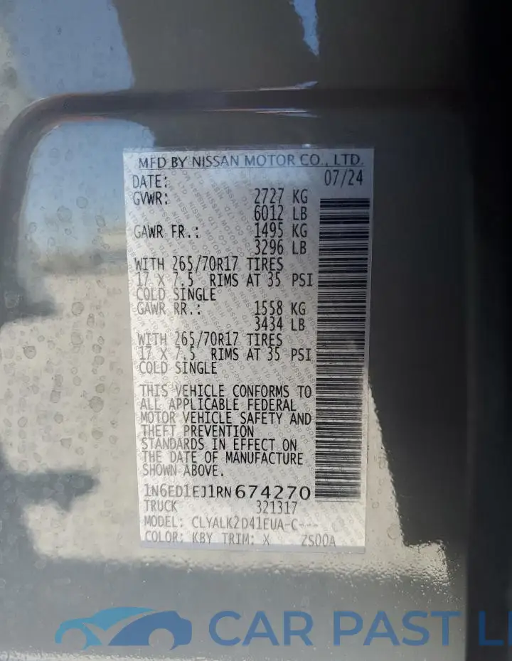 1N6ED1EJ1RN674270# 13