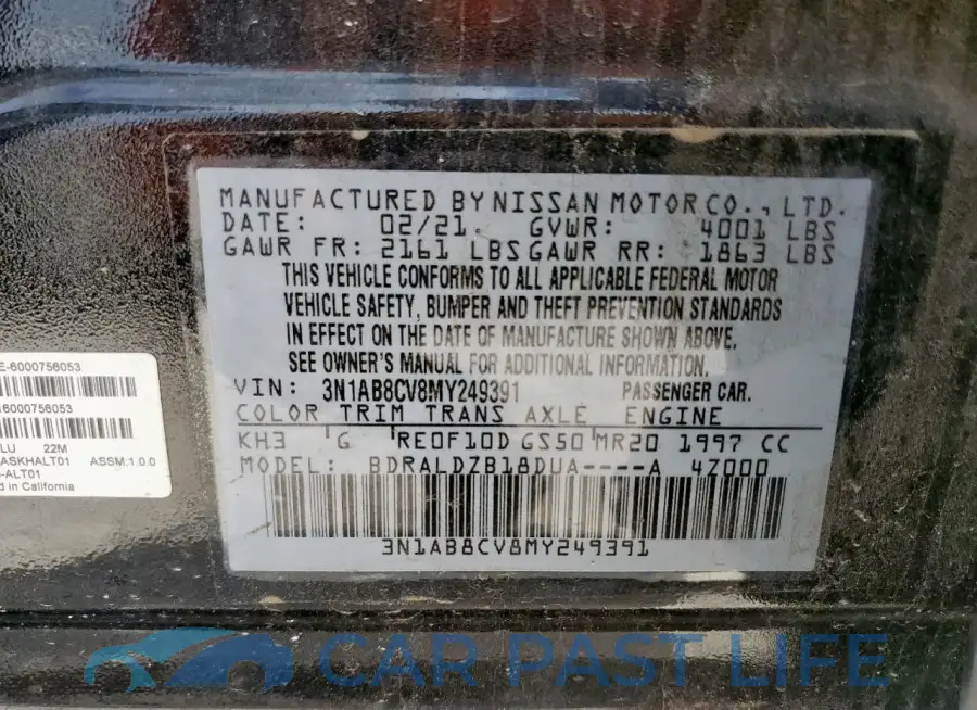 3N1AB8CV8MY249391# 12