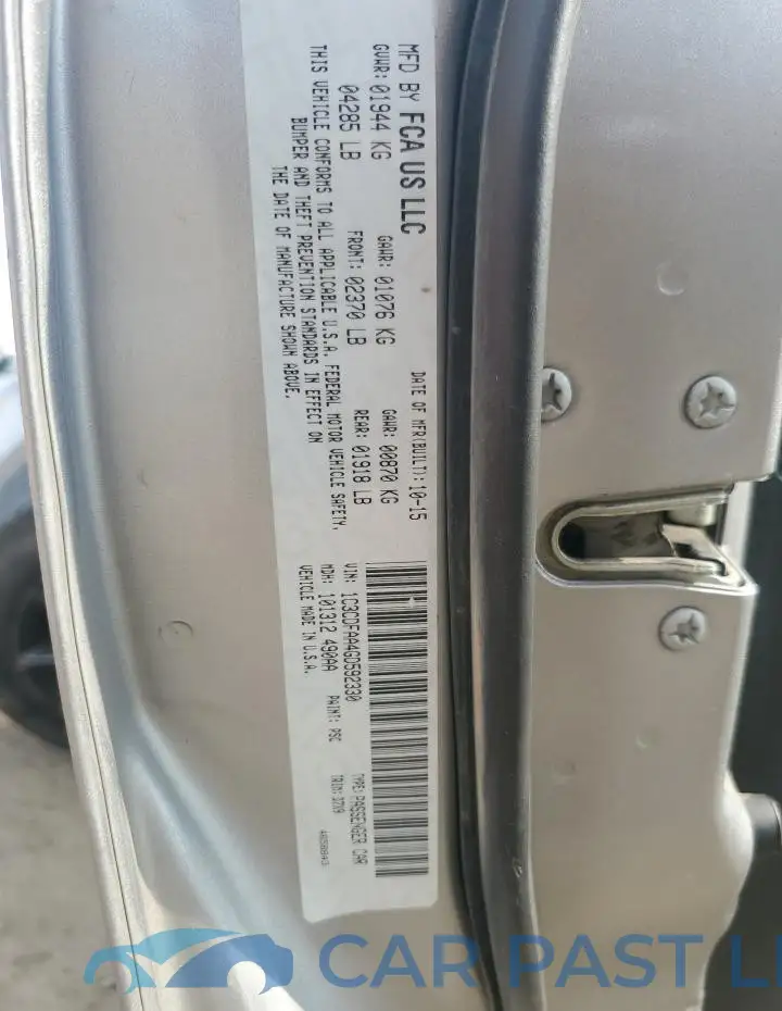 1C3CDFAA4GD592330# 12