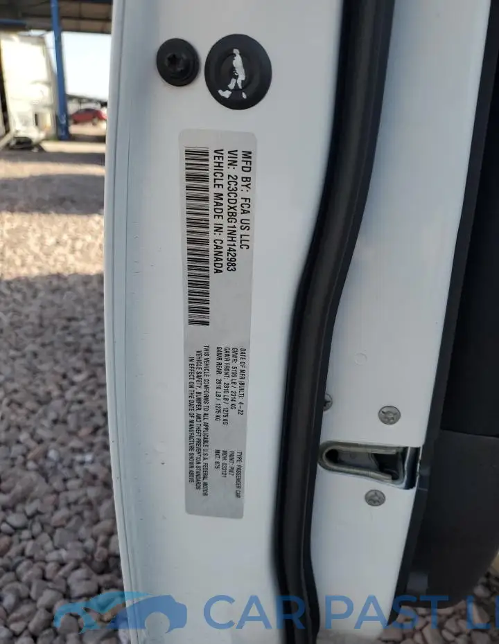 2C3CDXBG1NH142983# 12
