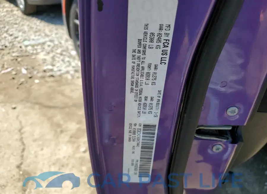 2C3CDXCT6GH174441# 12