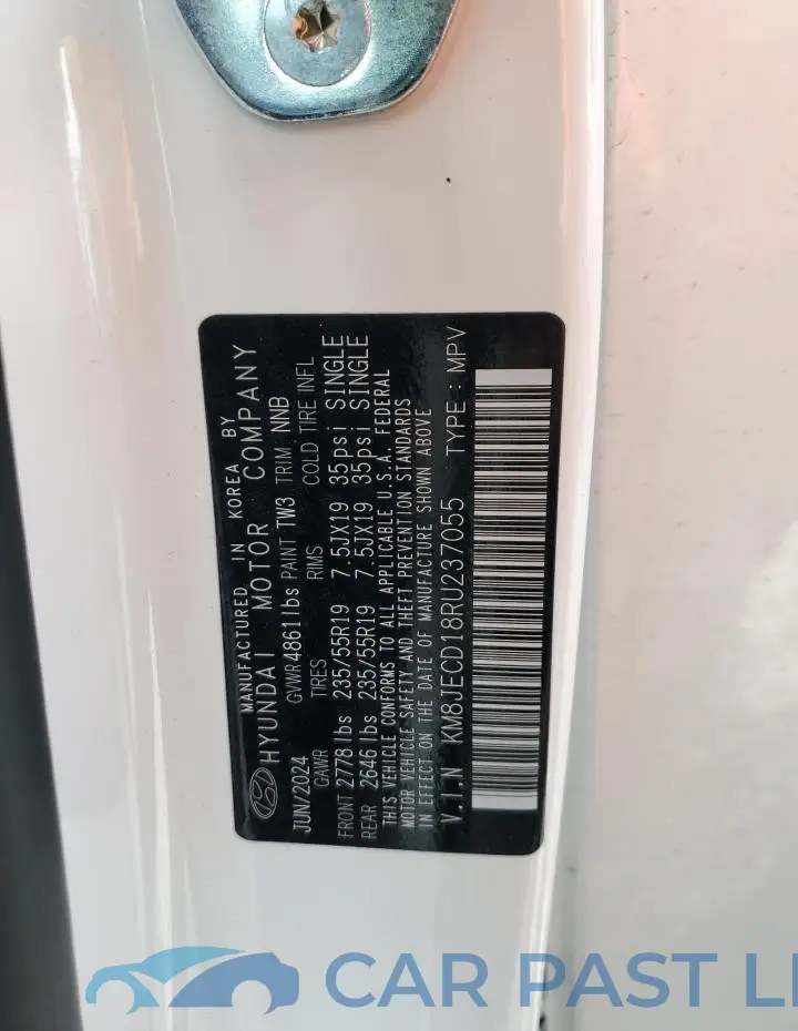 KM8JECD18RU237055# 13