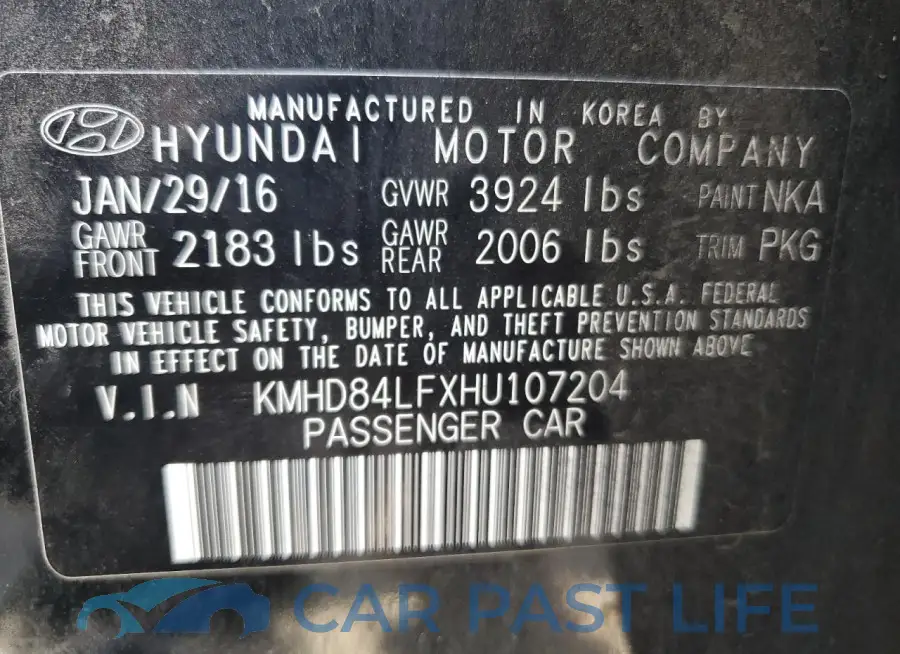 KMHD84LFXHU107204# 12