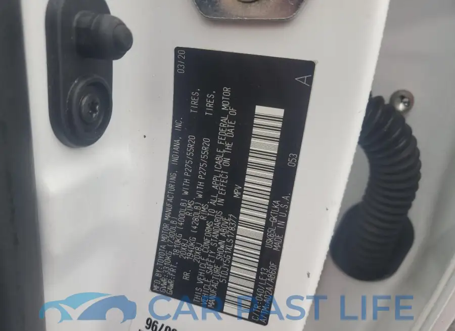 5TDJY5G1XLS178377# 13