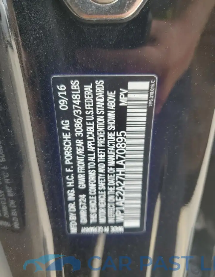 WP1AE2A27HLA70895# 13