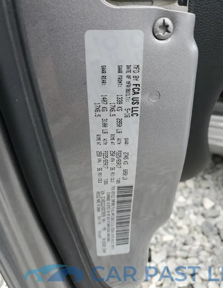 2C4RDGEGXGR370978# 13