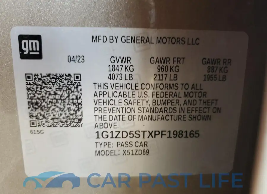 1G1ZD5STXPF198165# 12