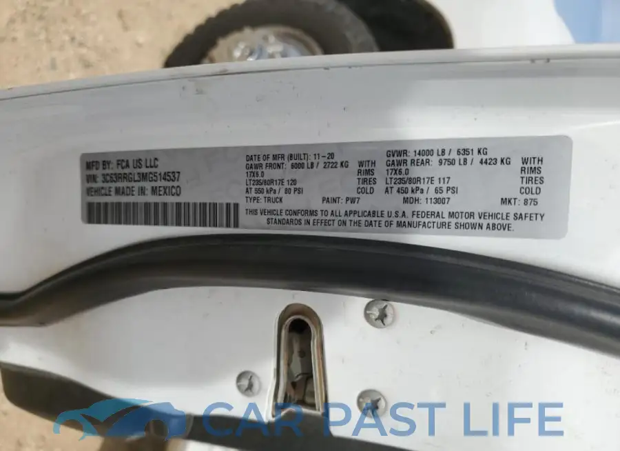 3C63RRGL3MG514537# 12