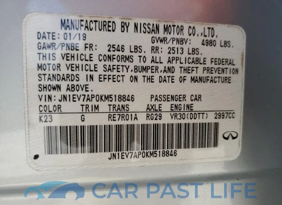 JN1EV7AP0KM518846# 12