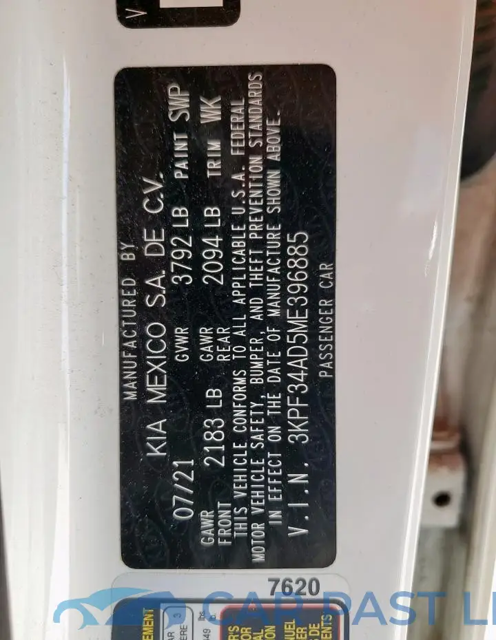 3KPF34AD5ME396885# 13