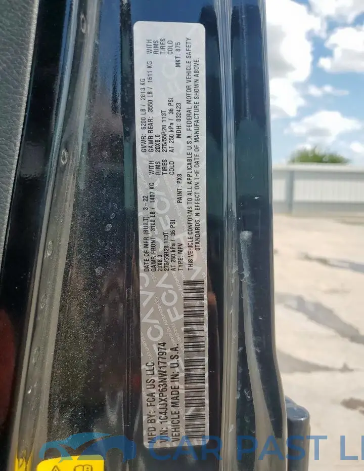 1C4JJXP63NW177974# 13