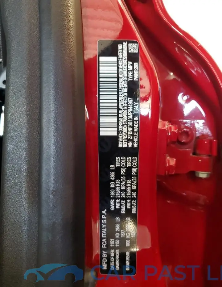 ZFBNF3B13MP944967# 13