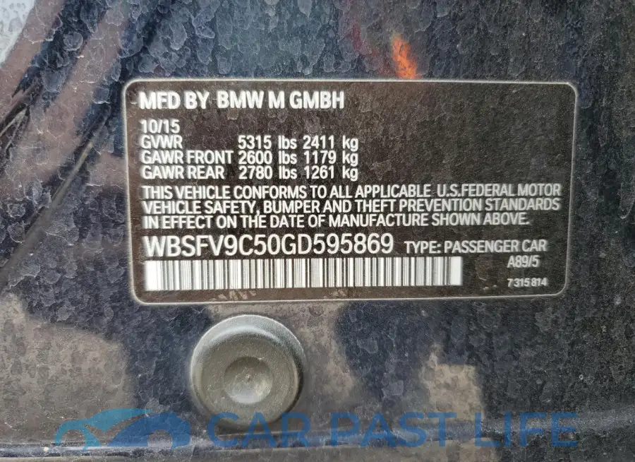 WBSFV9C50GD595869# 12