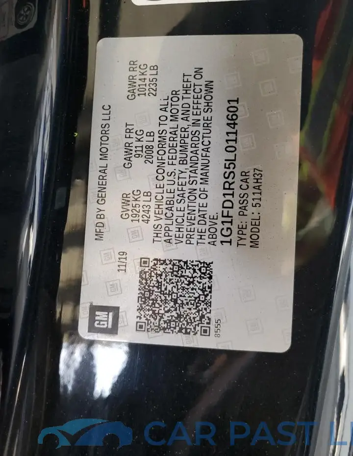 1G1FD1RS5L0114601# 13