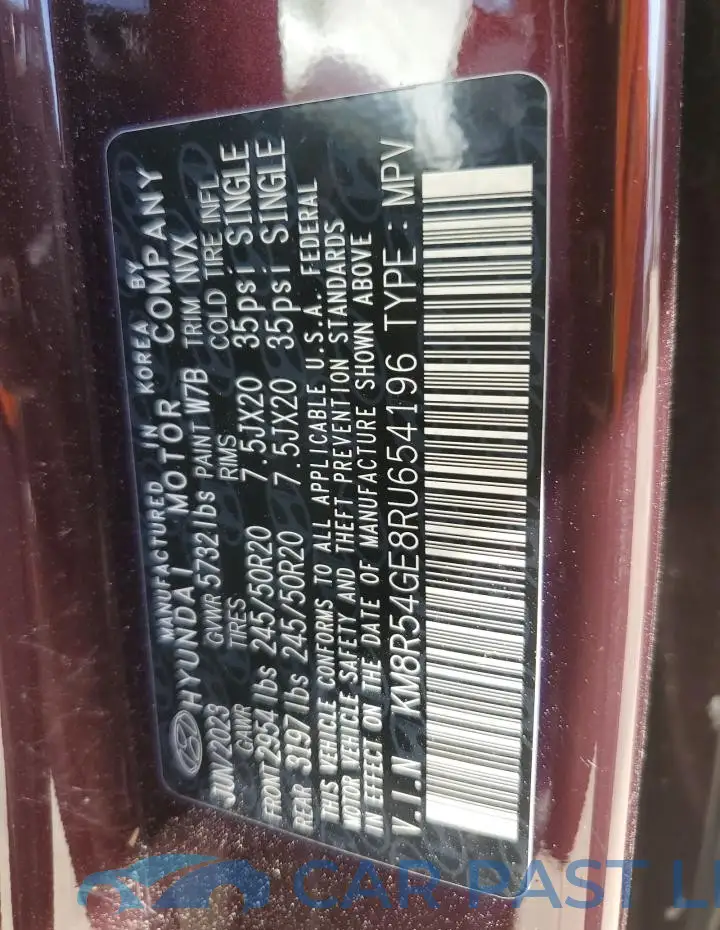 KM8R54GE8RU654196# 12
