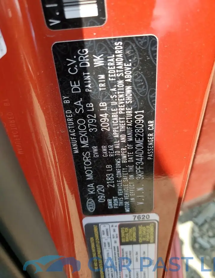 3KPF34AD0ME280901# 12