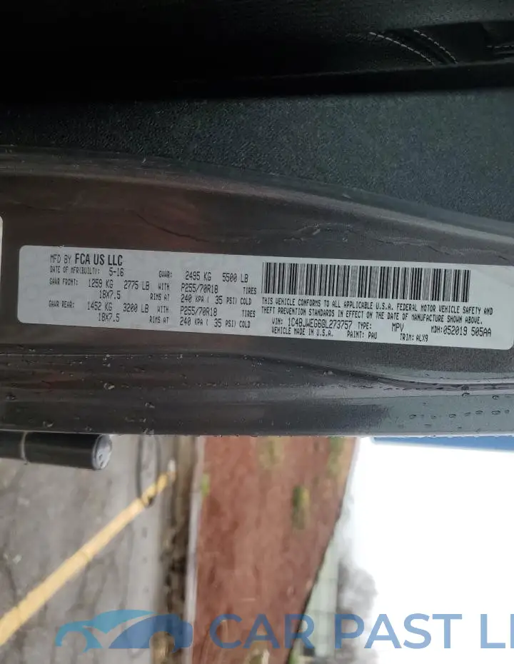1C4BJWEG6GL273757# 13