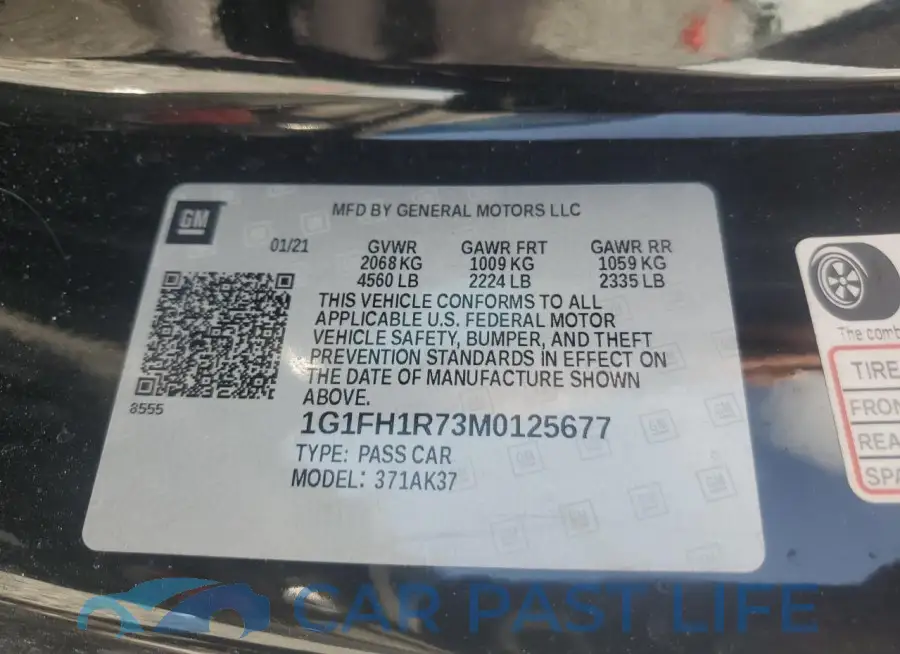 1G1FH1R73M0125677# 13