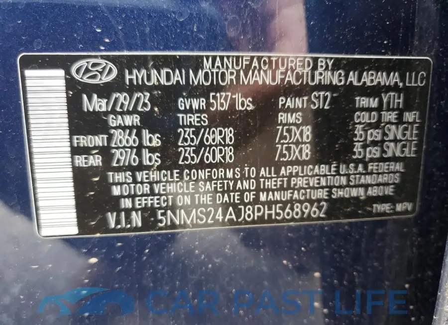 5NMS24AJ8PH568962# 14