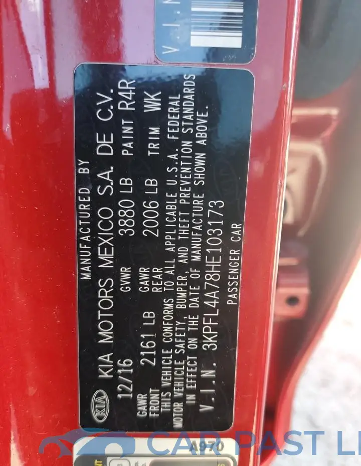 3KPFL4A78HE103173# 13