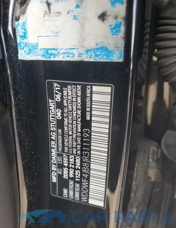 WDDWF4JB8JR311193# 12