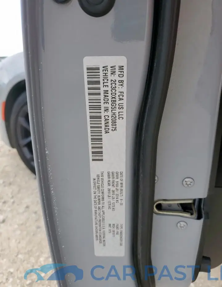 2C3CDXBG5LH208075# 12