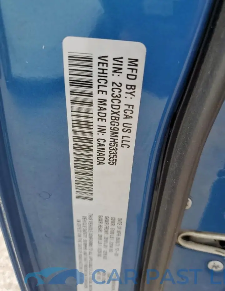 2C3CDXBG9MH533555# 13