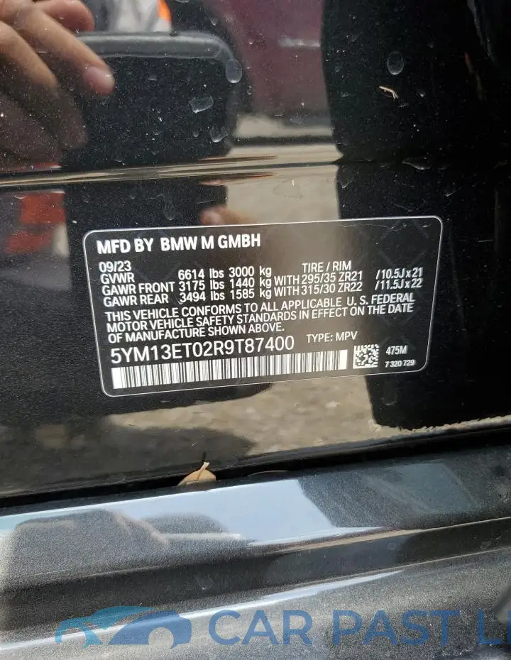 5YM13ET02R9T87400# 14