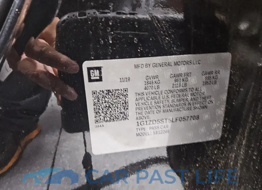 1G1ZD5ST5LF057708# 12