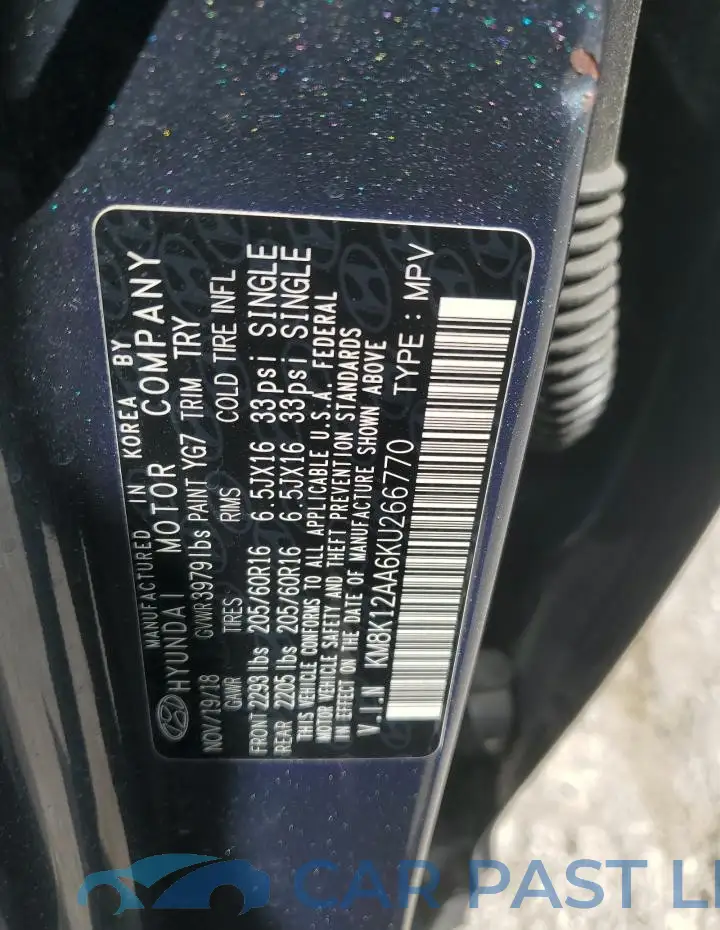 KM8K12AA6KU266770# 13