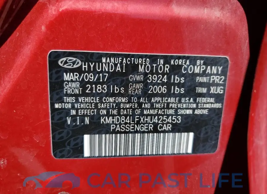 KMHD84LFXHU425453# 13