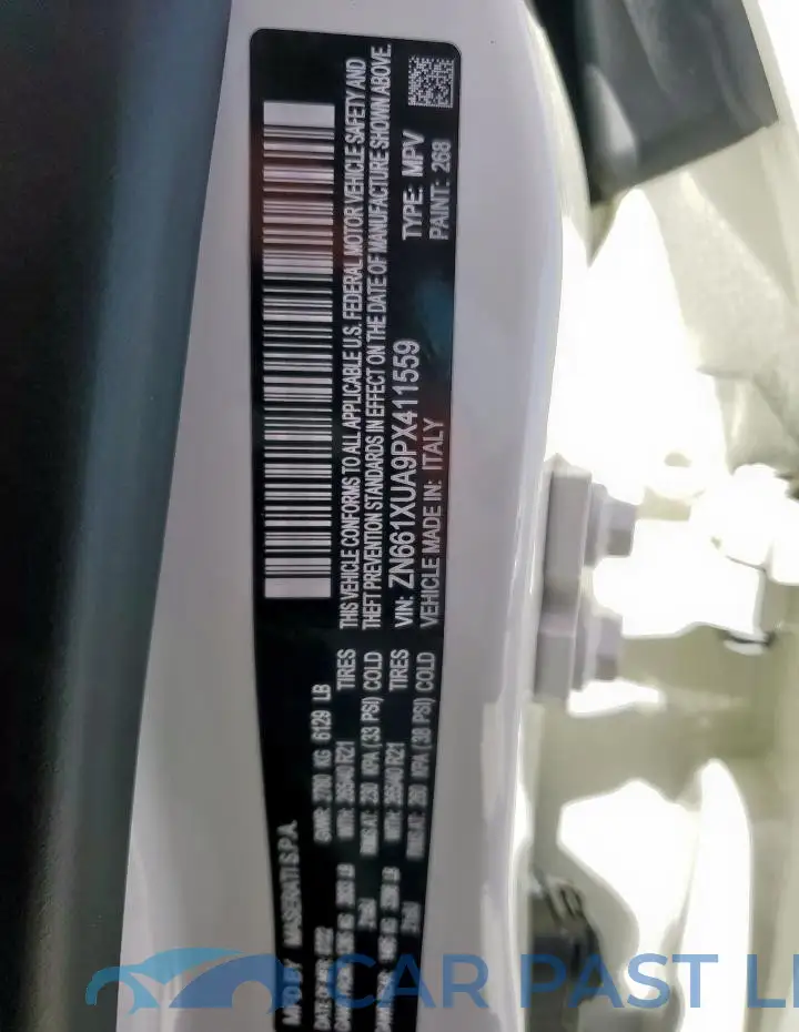 ZN661XUA9PX411559# 14