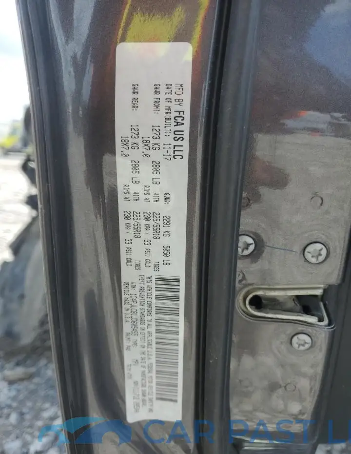 1C4PJLCB1JD605455# 14