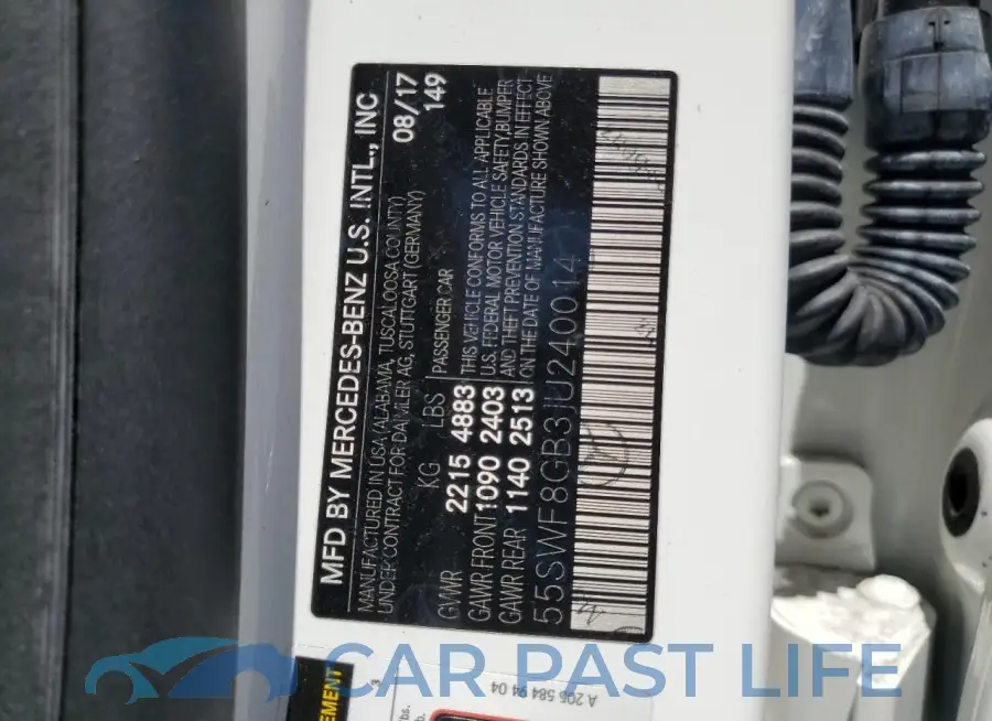 55SWF8GB3JU240014# 12