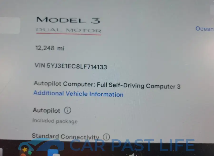 5YJ3E1EC8LF714133# 9