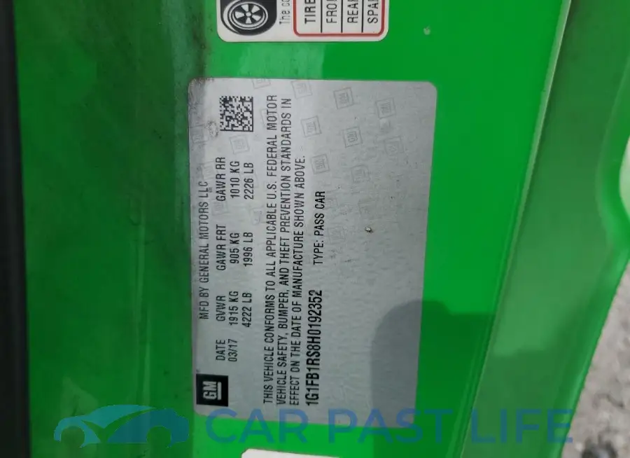 1G1FB1RS8H0192352# 13