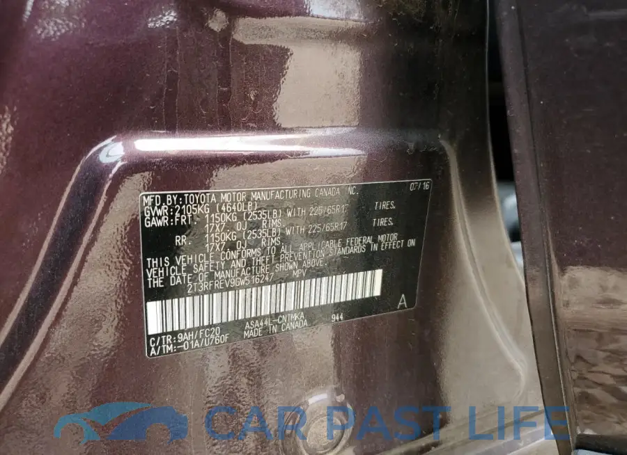2T3RFREV9GW516247# 14