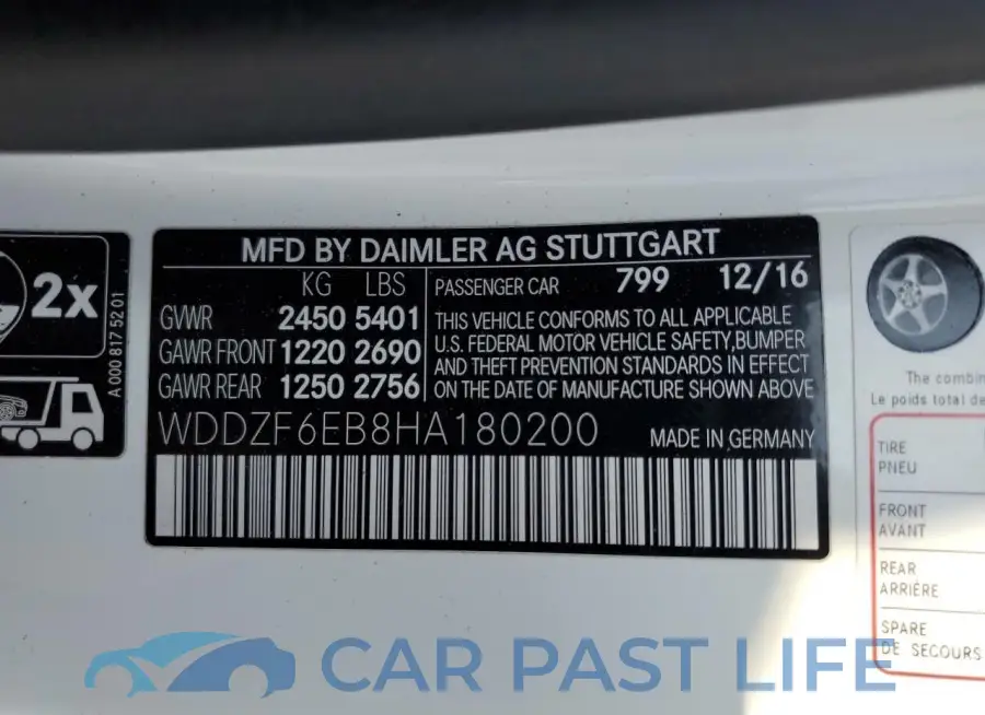 WDDZF6EB8HA180200# 12