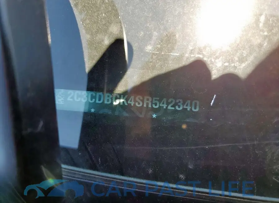 2C3CDBCK4SR542340# 12