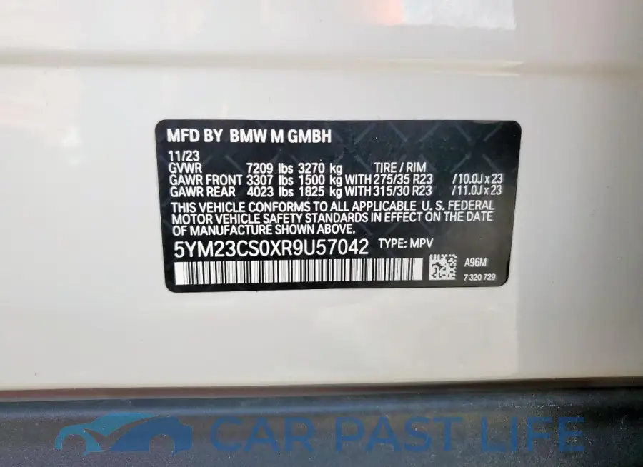 5YM23CS0XR9U57042# 13