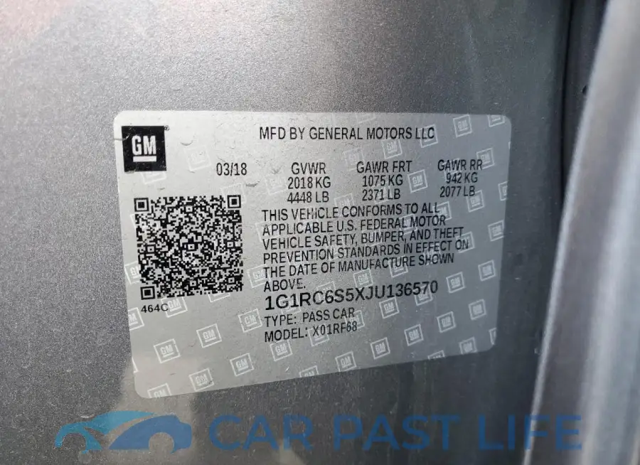 1G1RC6S5XJU136570# 12