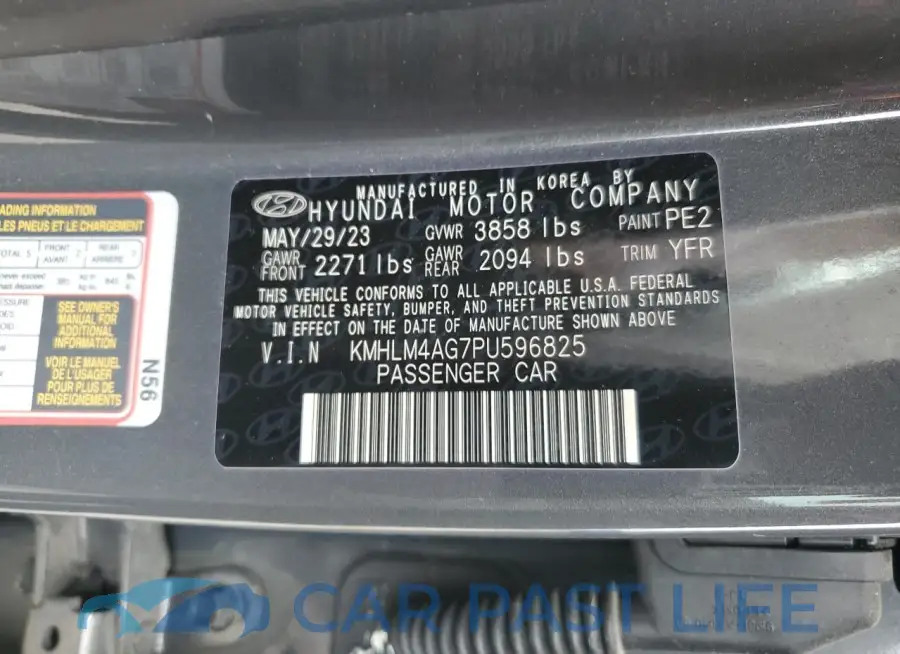KMHLM4AG7PU596825# 12
