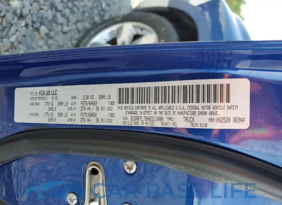 3C6RR7LT8HG511000# 12