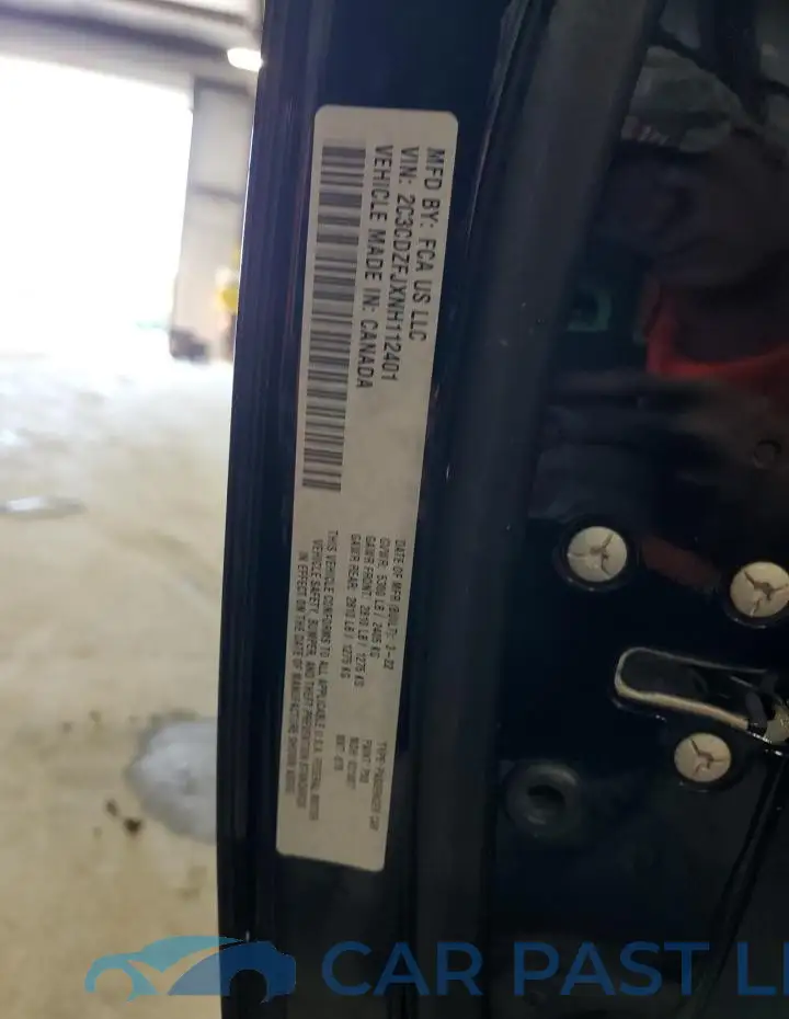 2C3CDZFJXNH112401# 12