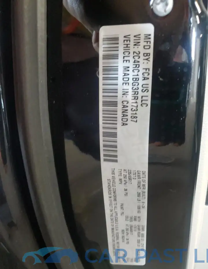 2C4RC1BG3RR173187# 13